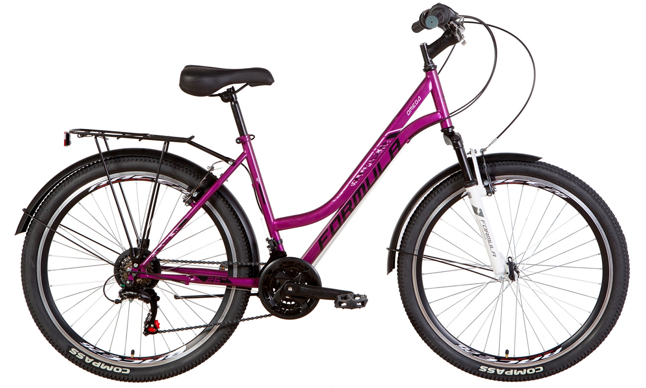 Фотография Велосипед Formula OMEGA AM Vbr 26" (2021) 2021 Фиолетовый
